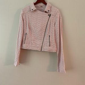 Pink Free people jacket